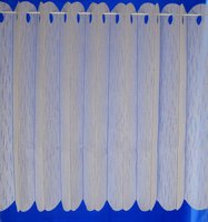 View Item Cream Vertical Lace Blind (72" x 63")